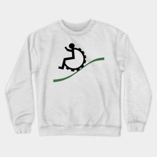 #Accessible logo Crewneck Sweatshirt